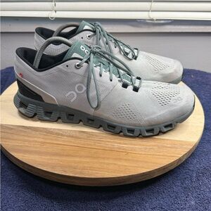 On Running Cloud Men's Lightweight Grey Running Shoes (Men’s 11)